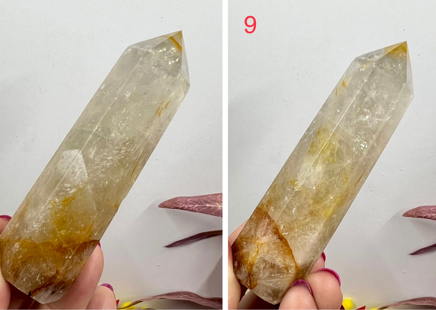 Golden Healer Quartz Points Towers Crystal Generators YOU CHOOSE
