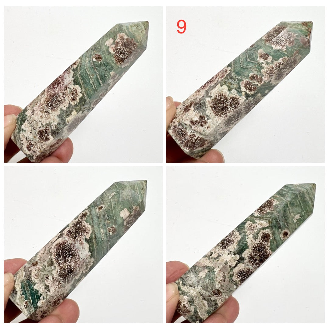 Russian Flower Cherry Blossom Jasper Points Towers YOU CHOOSE