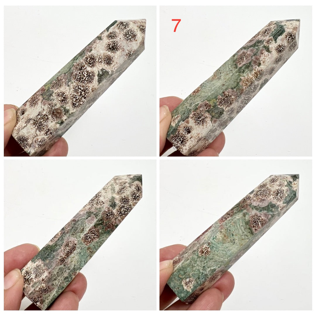 Russian Flower Cherry Blossom Jasper Points Towers YOU CHOOSE