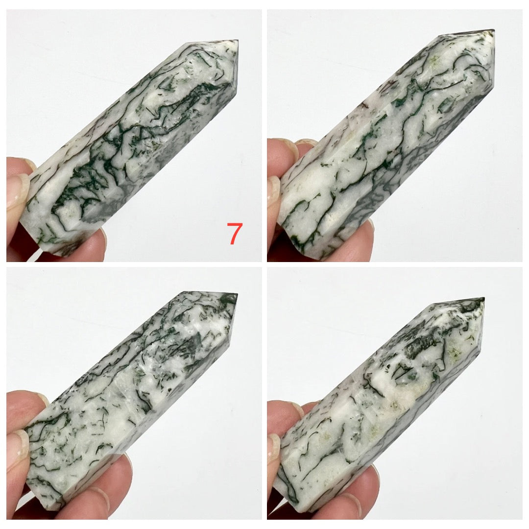 Tree Agate Points Towers Crystal Generators YOU CHOOSE