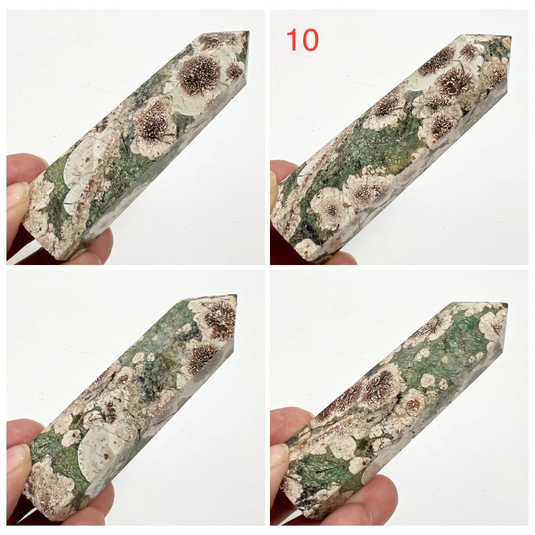 Russian Flower Cherry Blossom Jasper Points Towers YOU CHOOSE