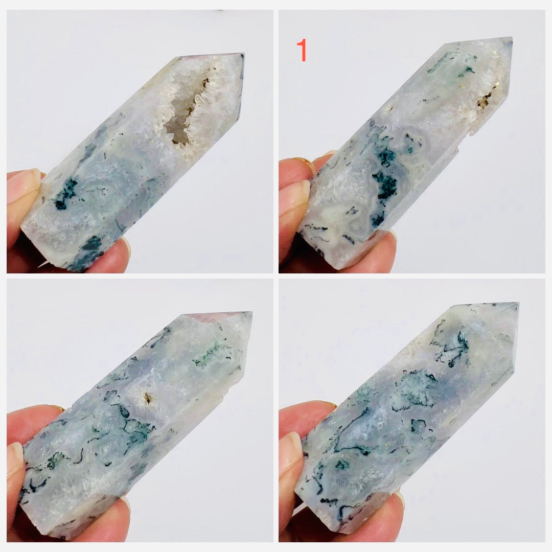 Tree Agate Points Towers Crystal Generators YOU CHOOSE
