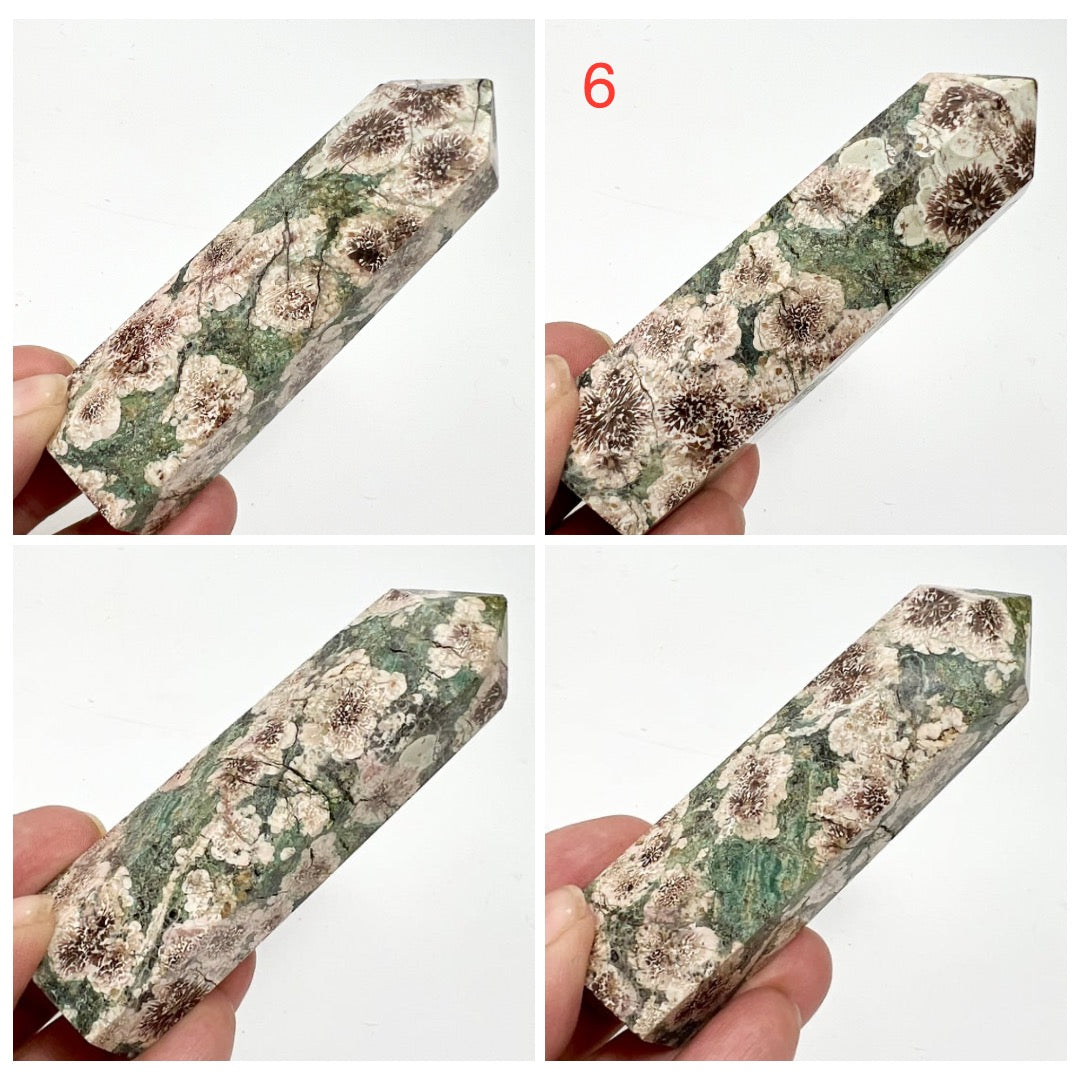 Russian Flower Cherry Blossom Jasper Points Towers YOU CHOOSE