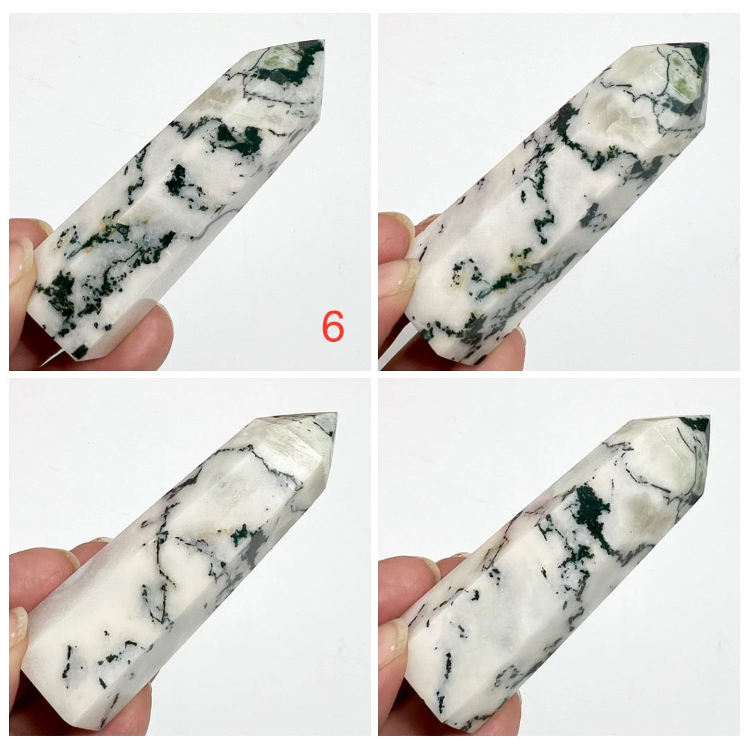 Tree Agate Points Towers Crystal Generators YOU CHOOSE