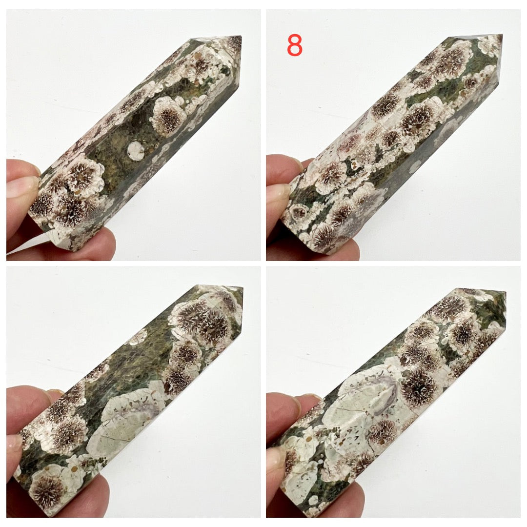 Russian Flower Cherry Blossom Jasper Points Towers YOU CHOOSE