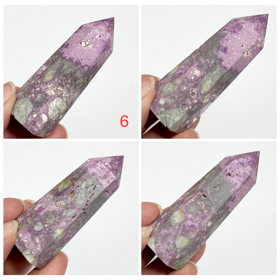 Phosphosiderite Points Towers Crystal Generators YOU CHOOSE