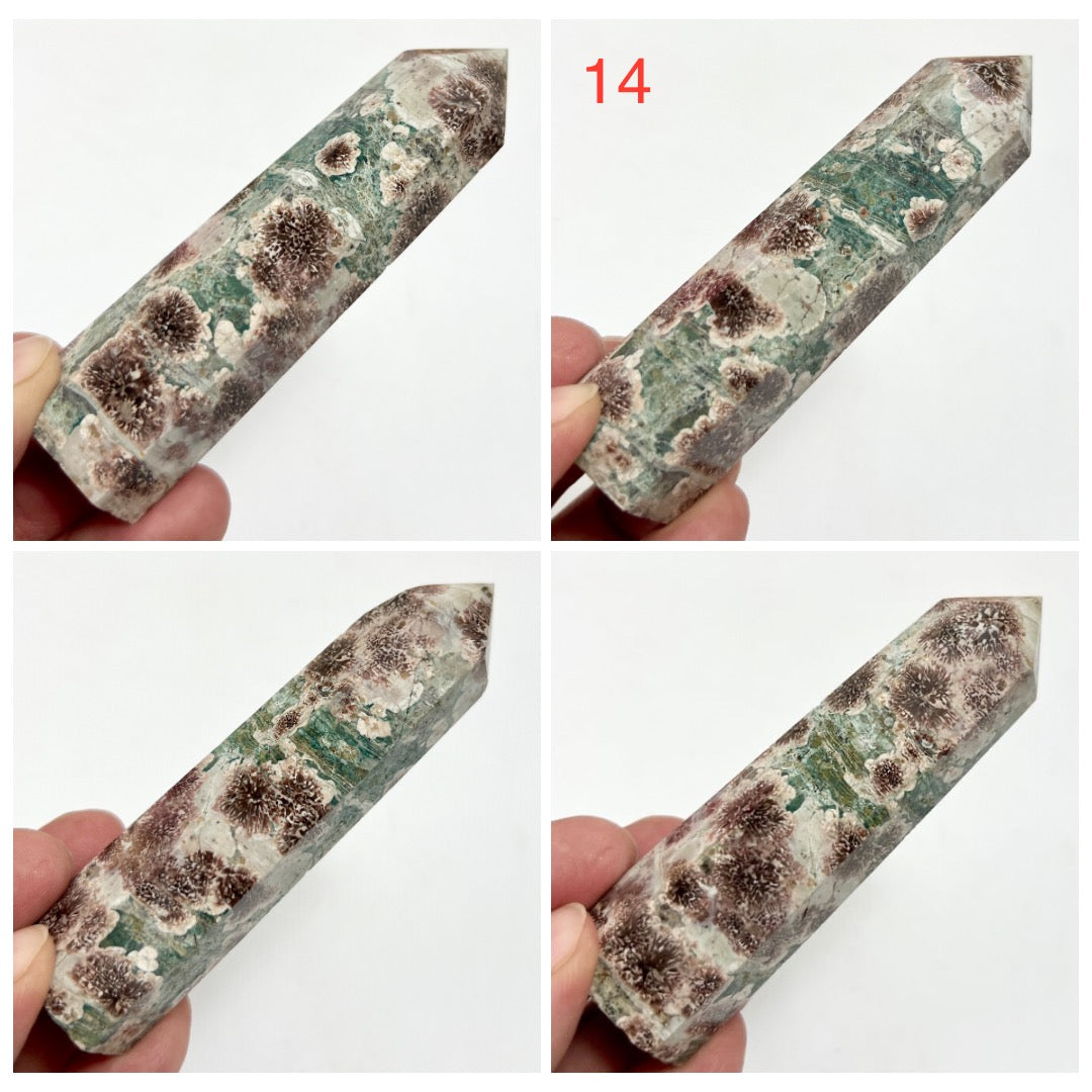 Russian Flower Cherry Blossom Jasper Points Towers YOU CHOOSE