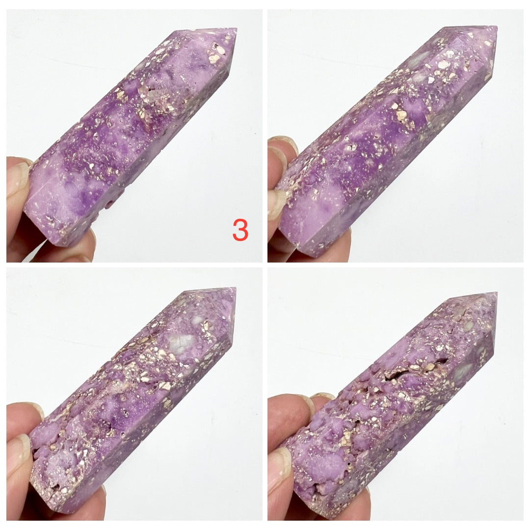 Phosphosiderite Points Towers Crystal Generators YOU CHOOSE