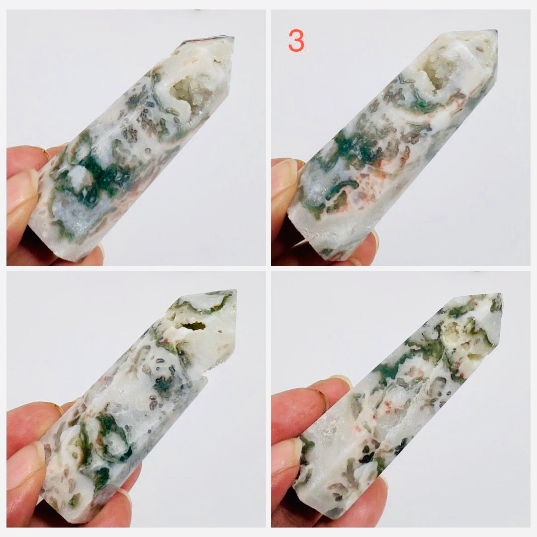 Tree Agate Points Towers Crystal Generators YOU CHOOSE