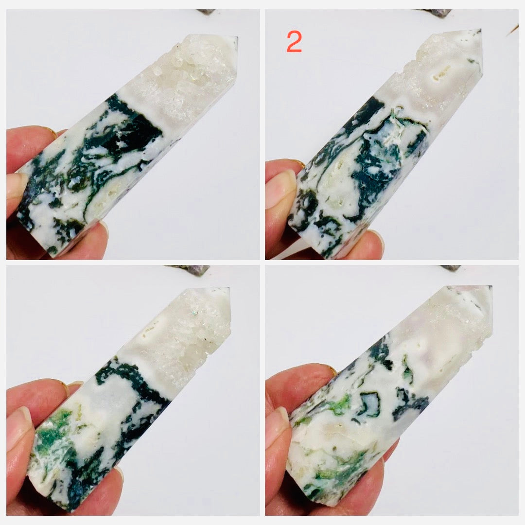 Tree Agate Points Towers Crystal Generators YOU CHOOSE