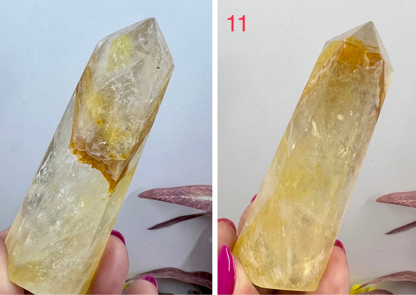 Golden Healer Quartz Points Towers Crystal Generators YOU CHOOSE