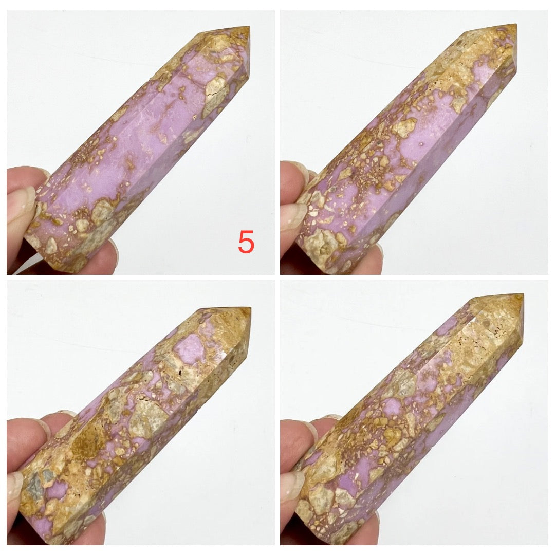 Phosphosiderite Points Towers Crystal Generators YOU CHOOSE