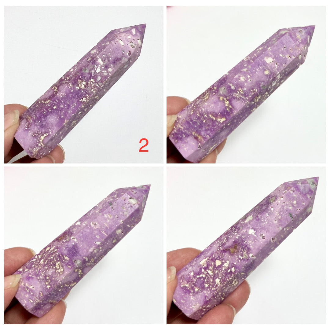 Phosphosiderite Points Towers Crystal Generators YOU CHOOSE