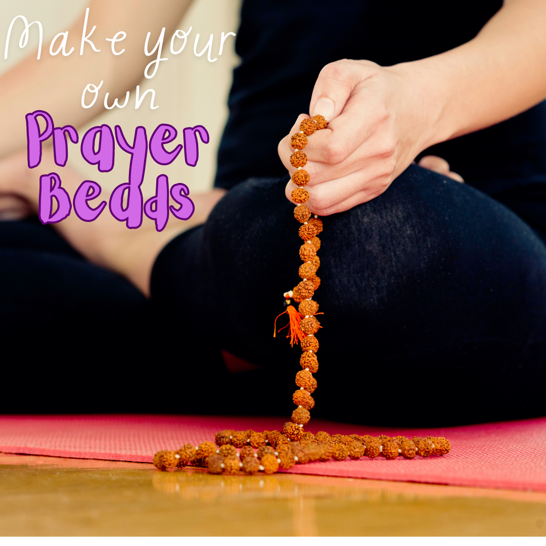 Rudraksha Beads 108 Mala Prayer Meditation Sacred Seeds DIY