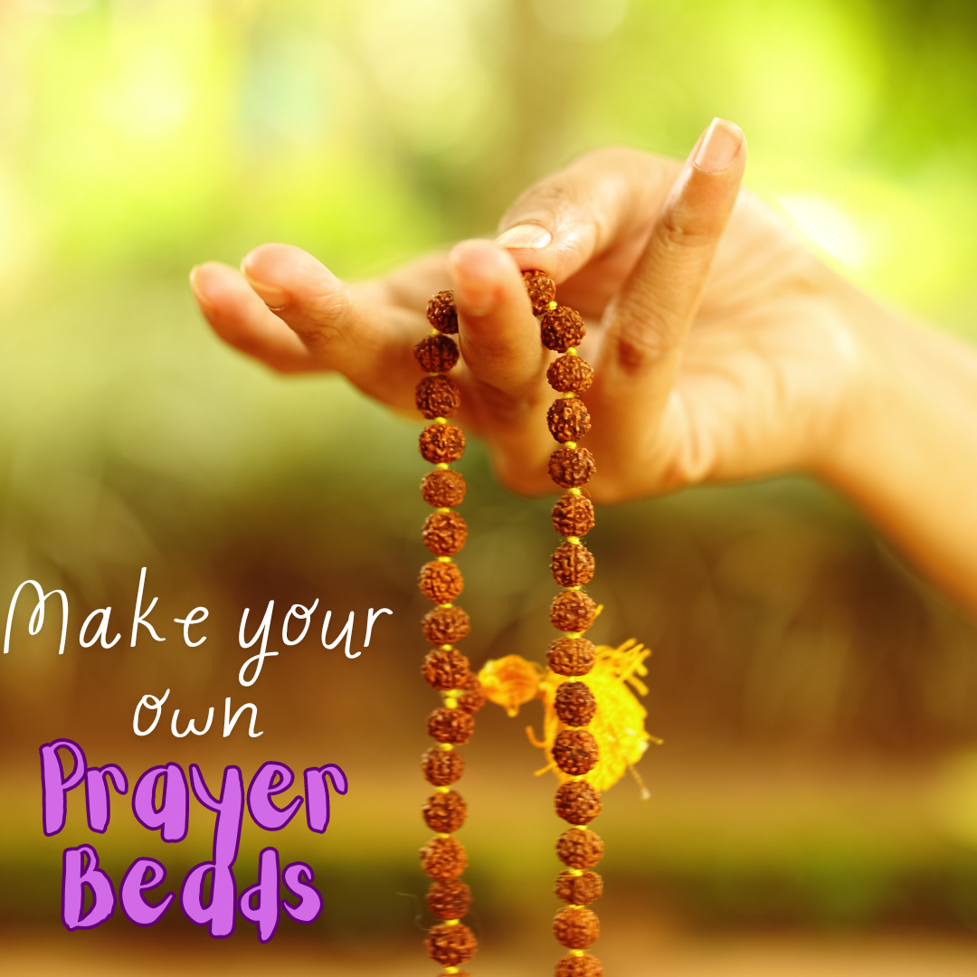Rudraksha Beads 108 Mala Prayer Meditation Sacred Seeds DIY