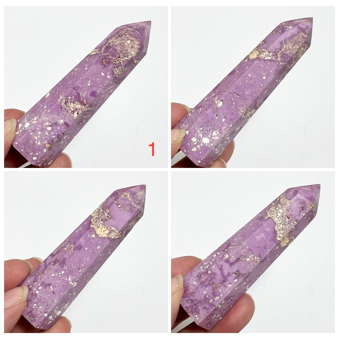 Phosphosiderite Points Towers Crystal Generators YOU CHOOSE
