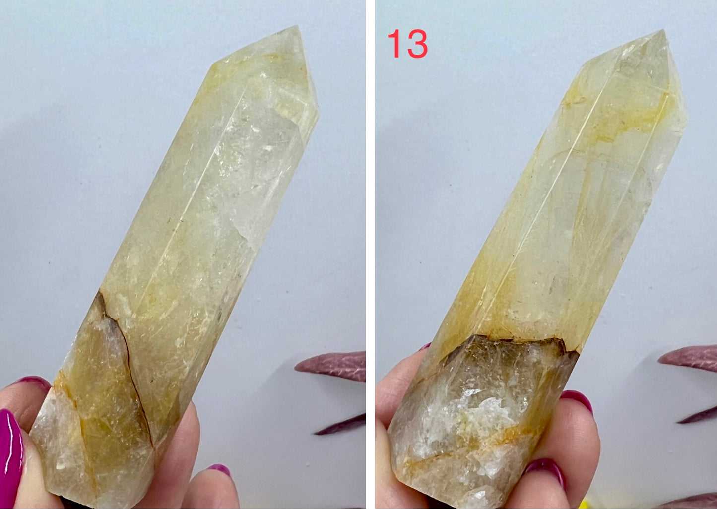 Golden Healer Quartz Points Towers Crystal Generators YOU CHOOSE
