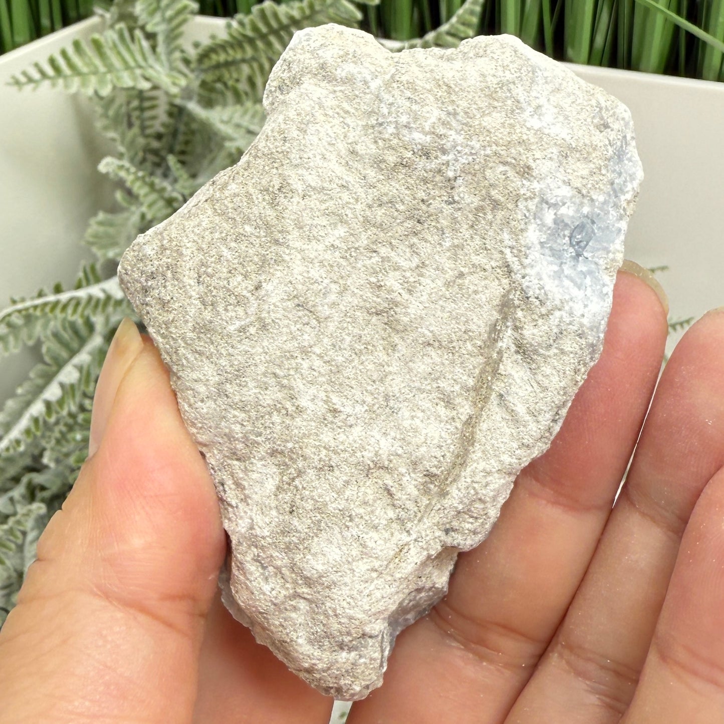 Celestite Celestine Chunk Specimen Geode Cluster Crystal 191g