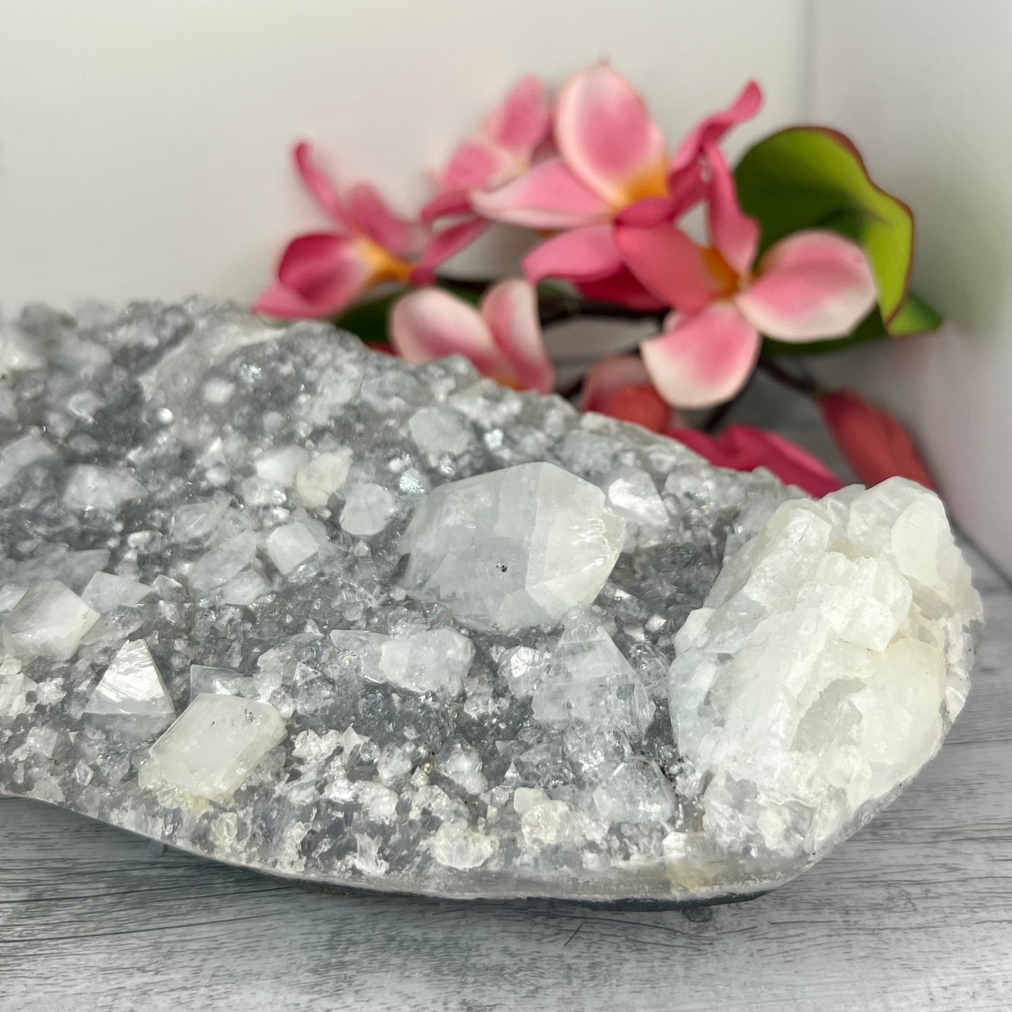 Apophyllite Cluster Natural Crystal Clear Large Specimen 1887g