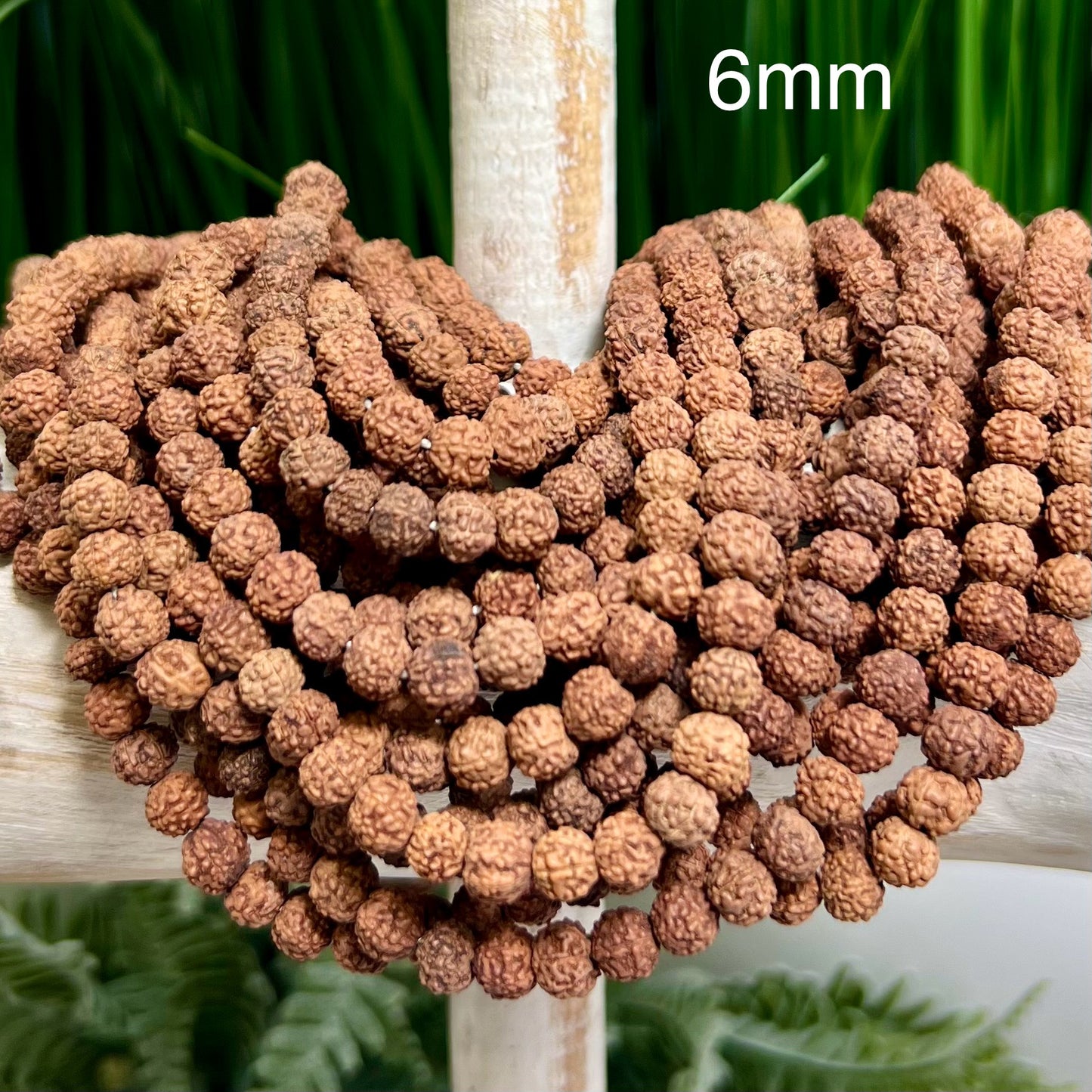 Rudraksha Beads 108 Mala Prayer Meditation Sacred Seeds DIY