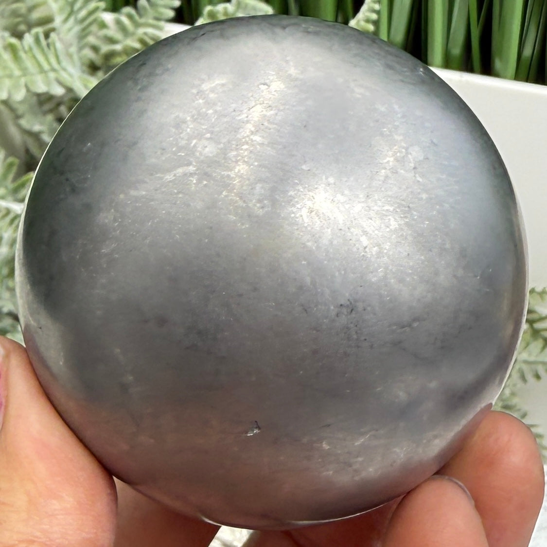 Shungite Sphere EMF Protection Crystal Ball 213g 63mm Diameter