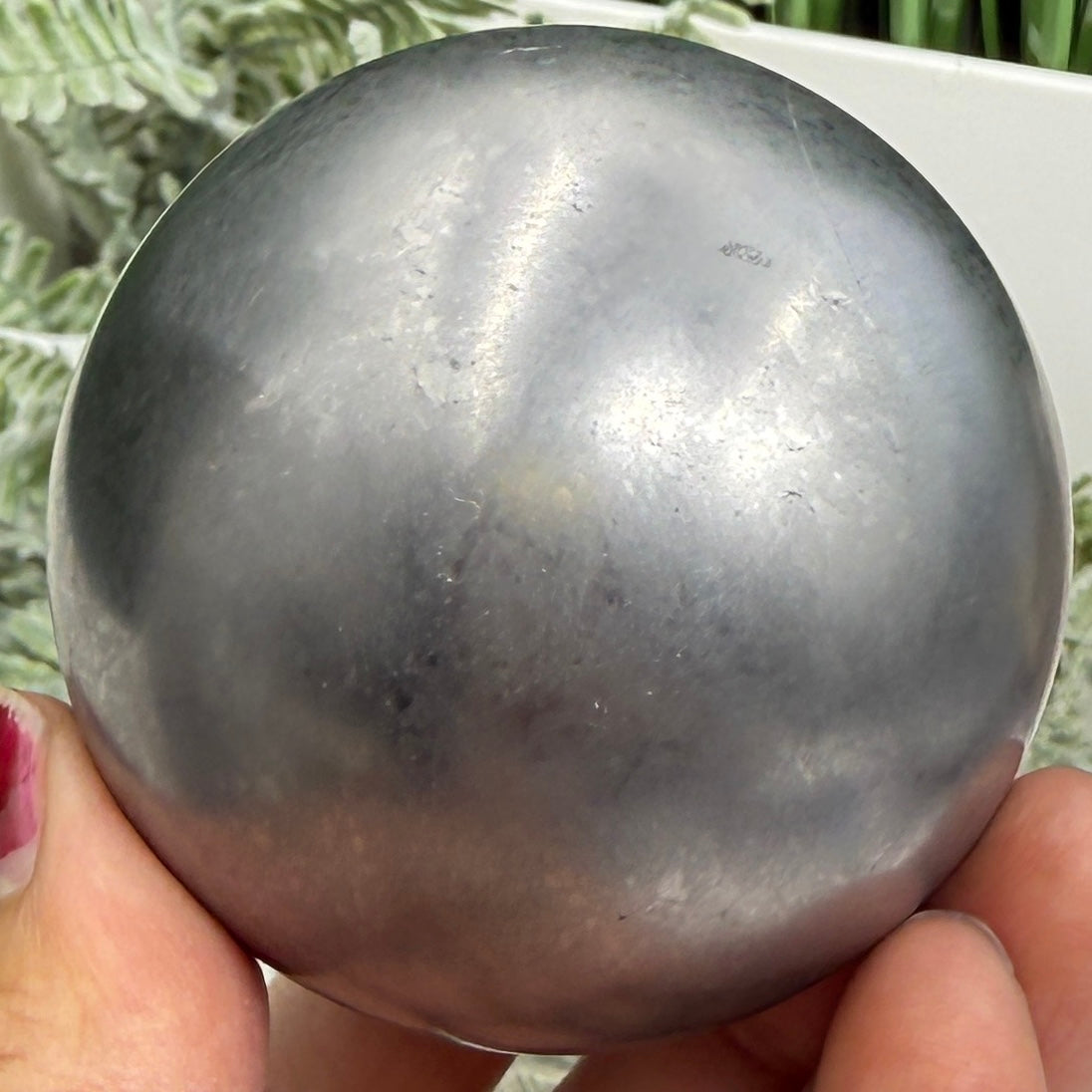 Shungite Sphere EMF Protection Crystal Ball 213g 63mm Diameter