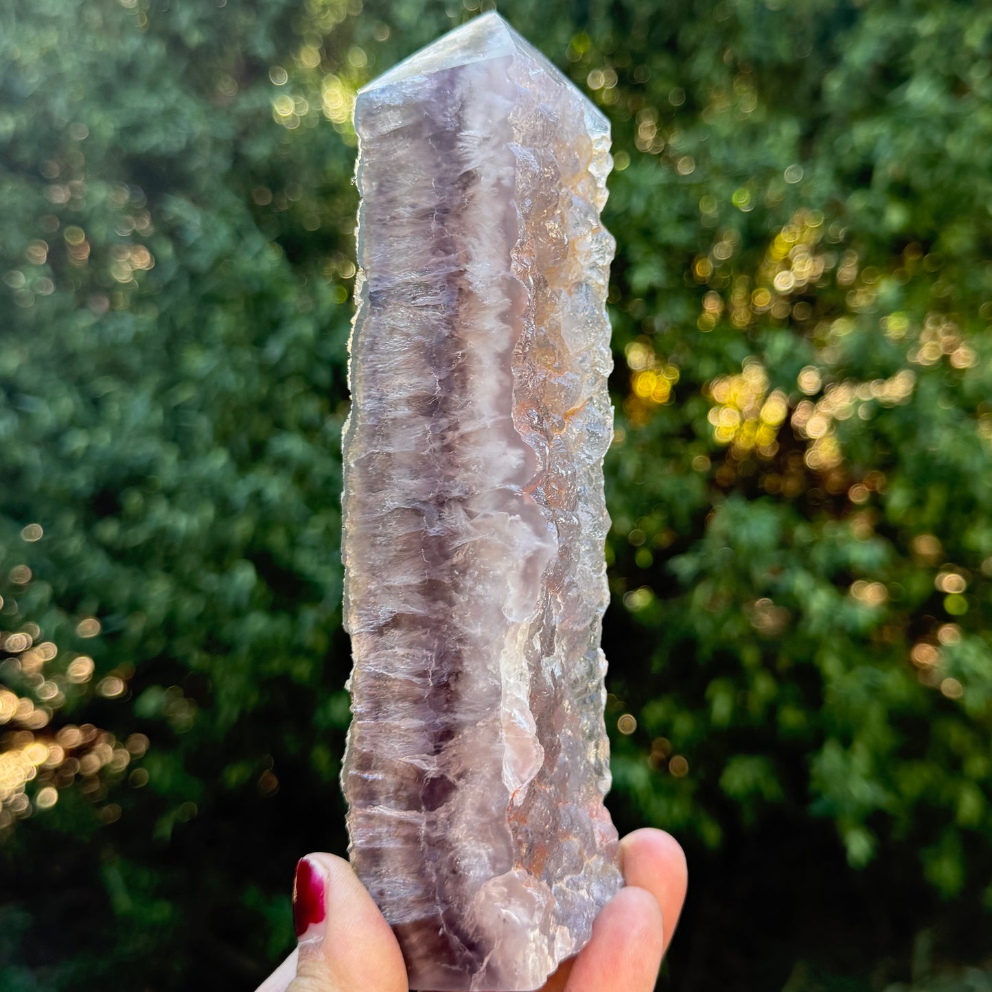 Fluorite with Marcasite Tower RARE Crystal Generator 668g 174mm