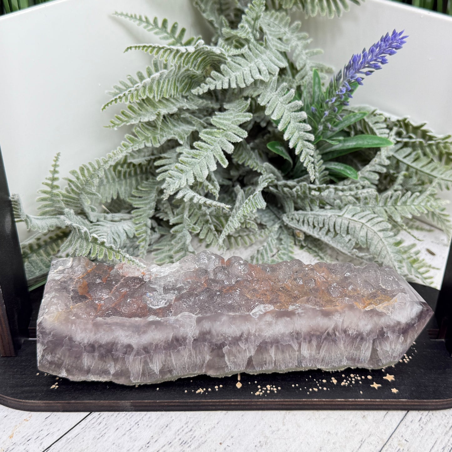 Fluorite with Marcasite Tower RARE Crystal Generator 668g 174mm