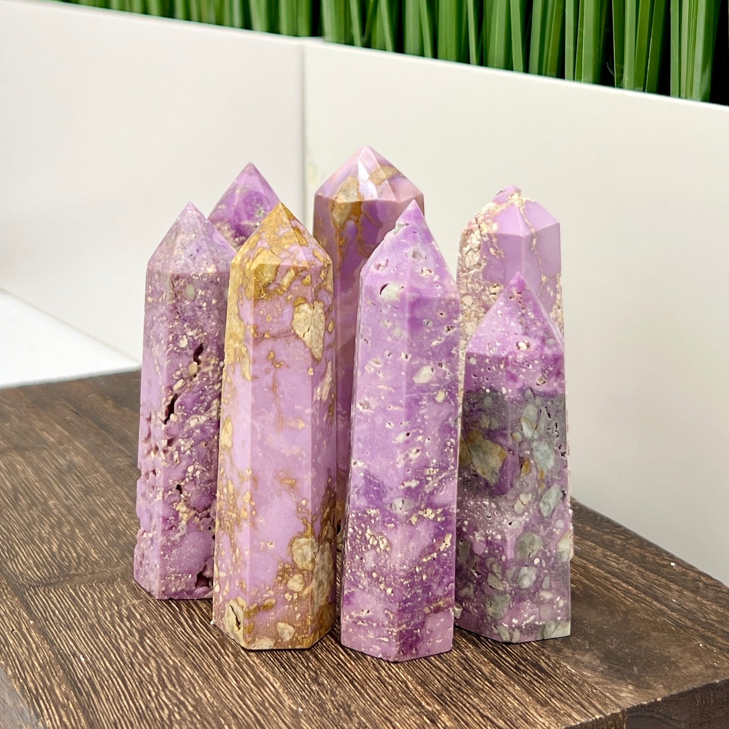 Phosphosiderite Points Towers Crystal Generators YOU CHOOSE