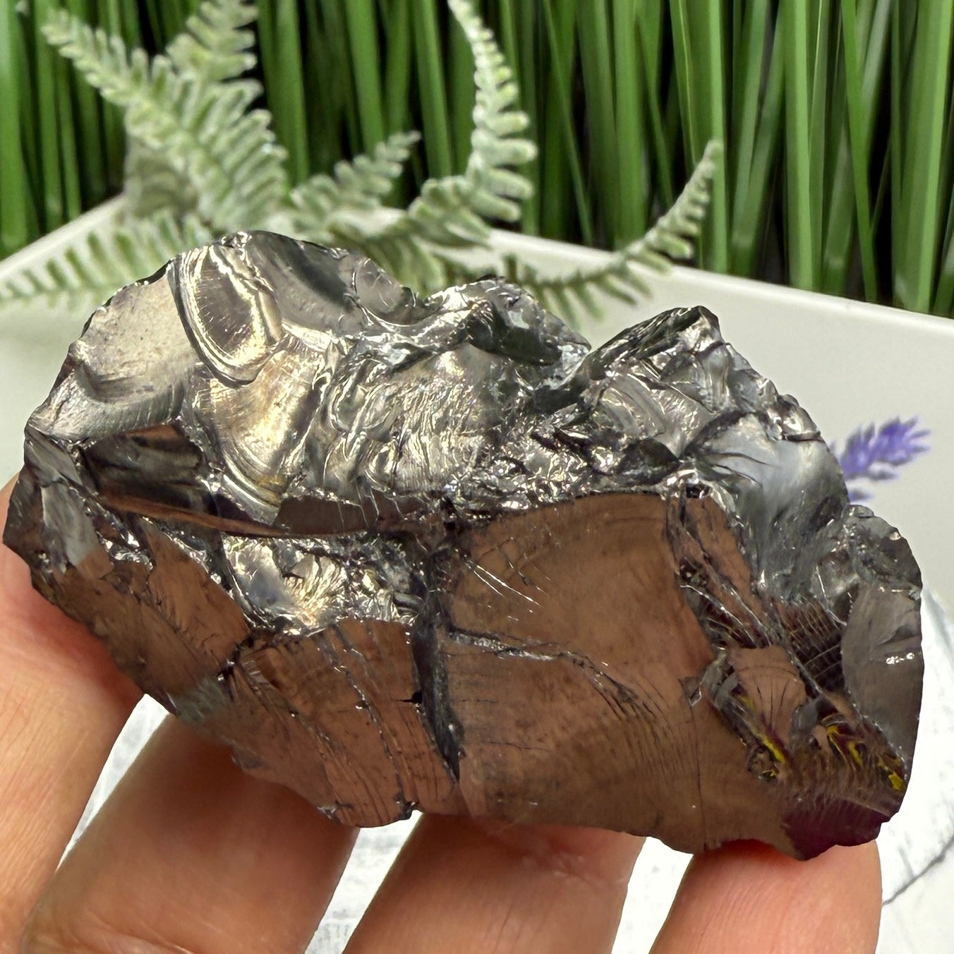 Elite Noble Shungite Raw Chunks Crystal Specimen EMF Protection 53g