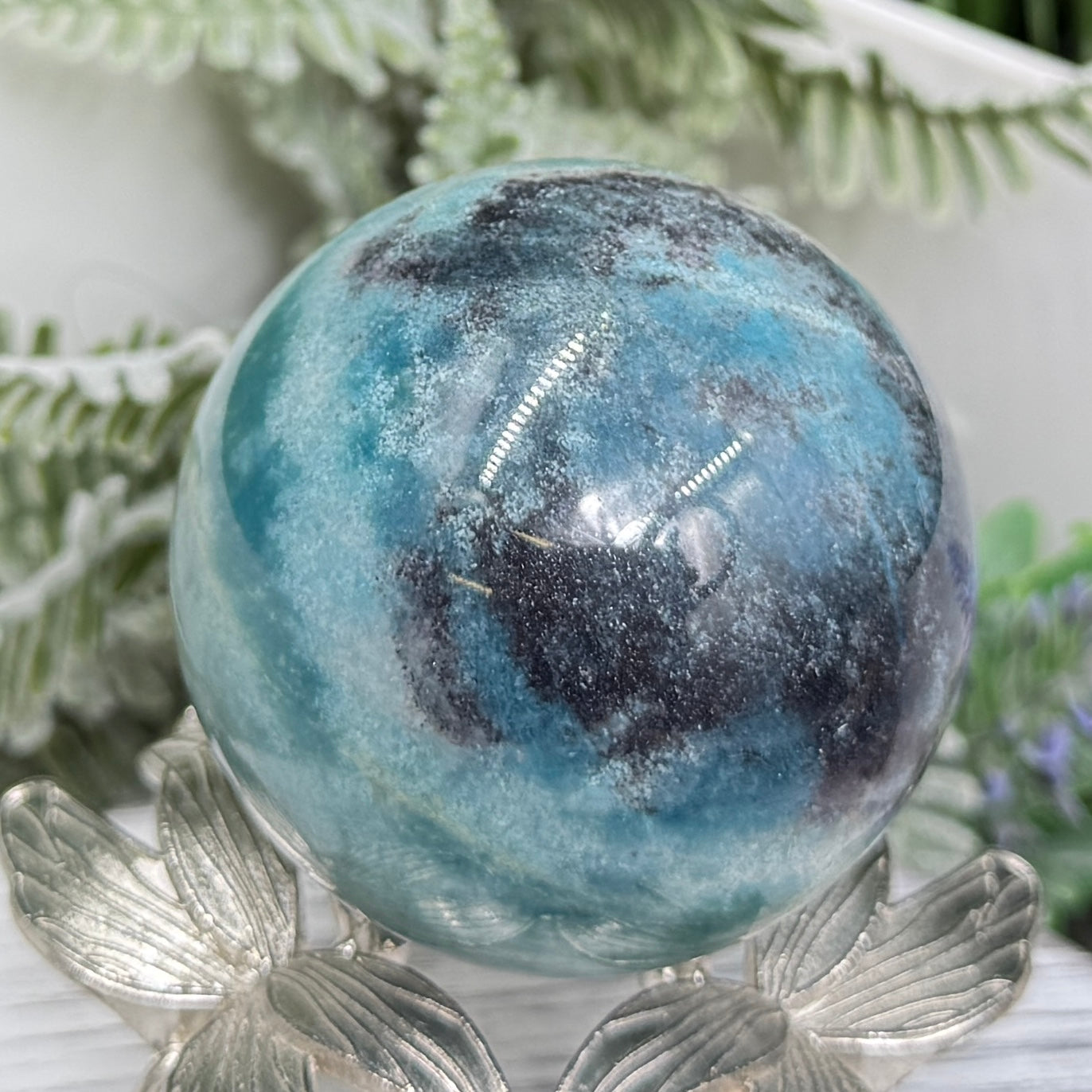 Trolleite Sphere Rare Healing Crystal Ball 247g 56mm