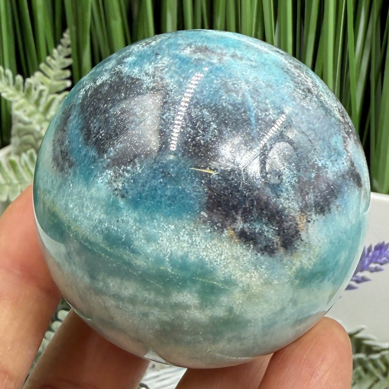 Trolleite Sphere Rare Healing Crystal Ball 247g 56mm