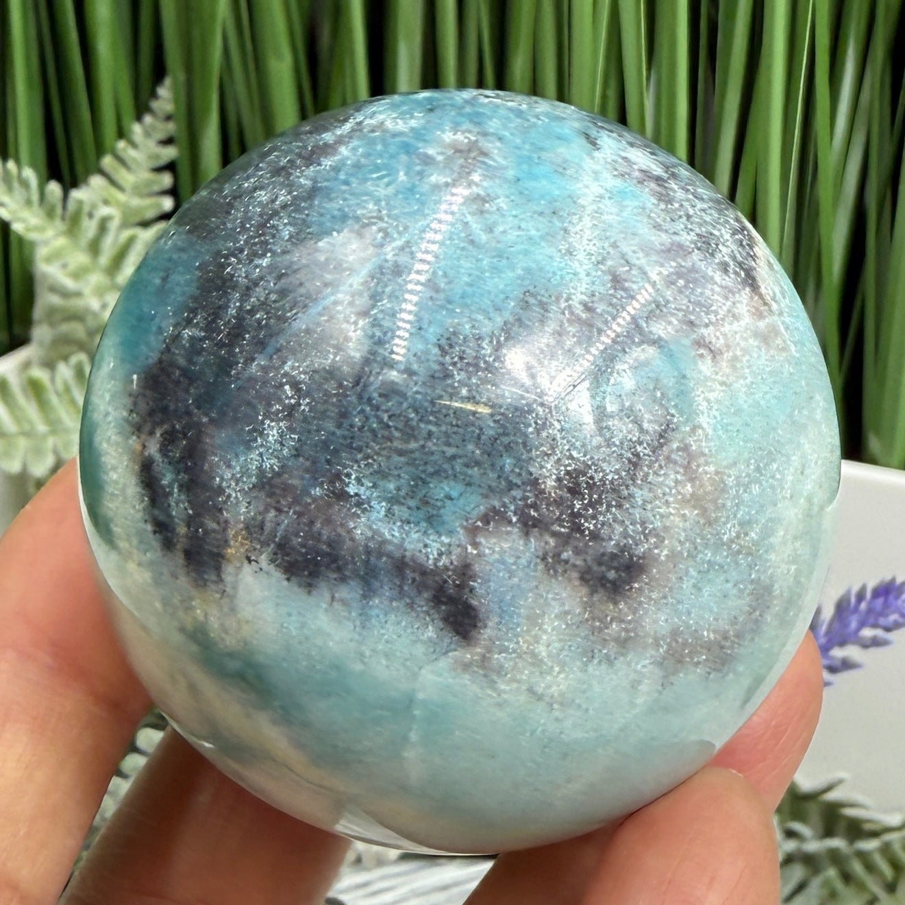 Trolleite Sphere Rare Healing Crystal Ball 247g 56mm
