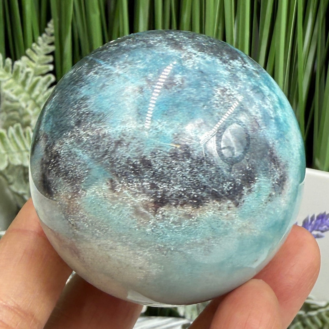 Trolleite Sphere Rare Healing Crystal Ball 247g 56mm