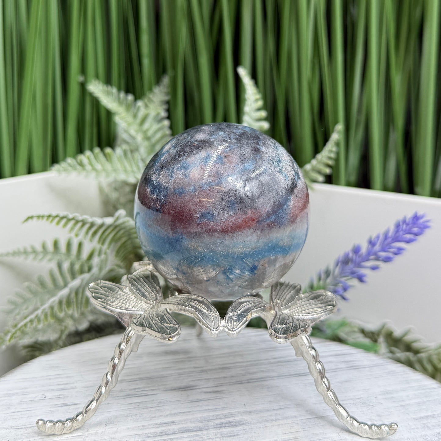 Trolleite Sphere Rare Healing Crystal Ball 212g 53mm