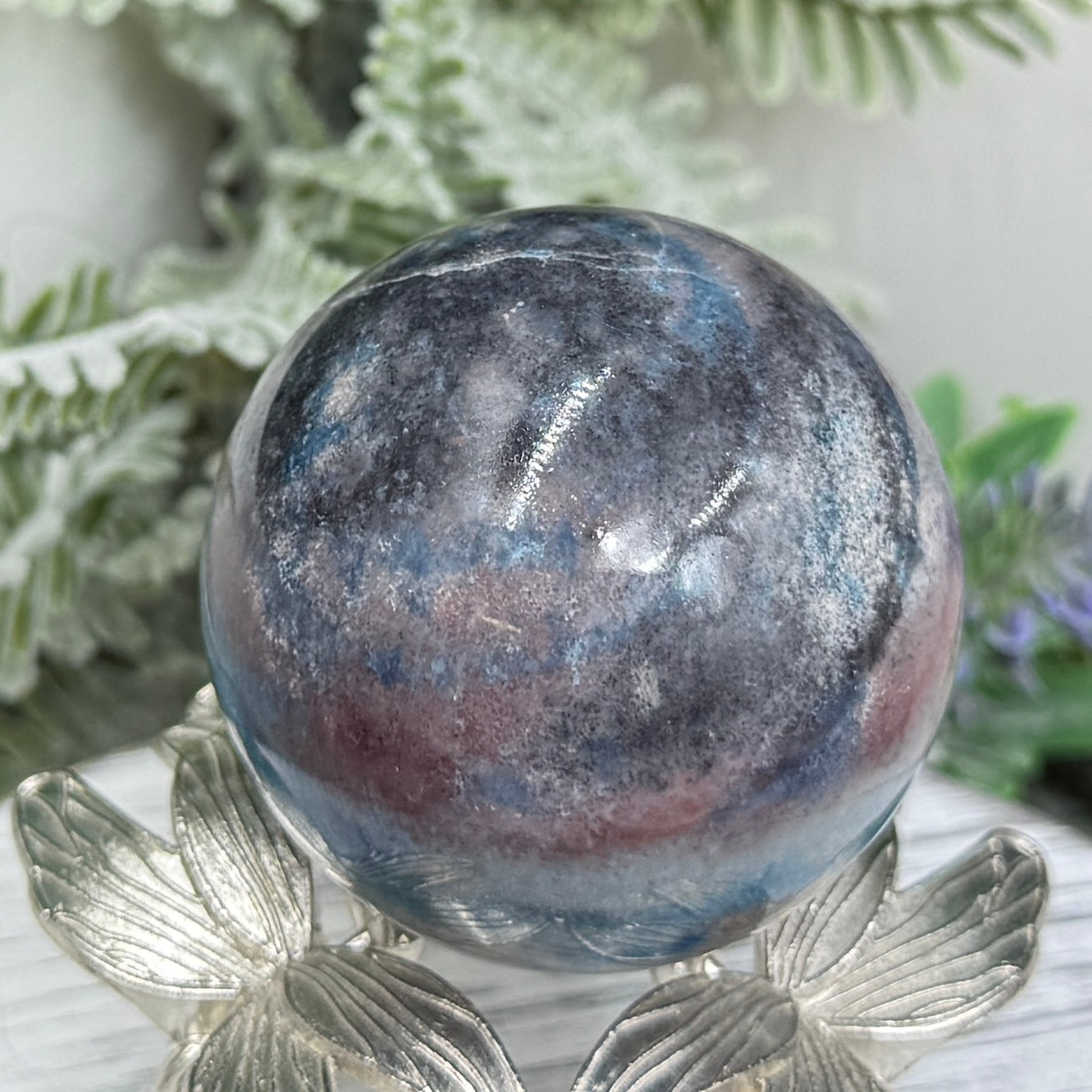 Trolleite Sphere Rare Healing Crystal Ball 212g 53mm