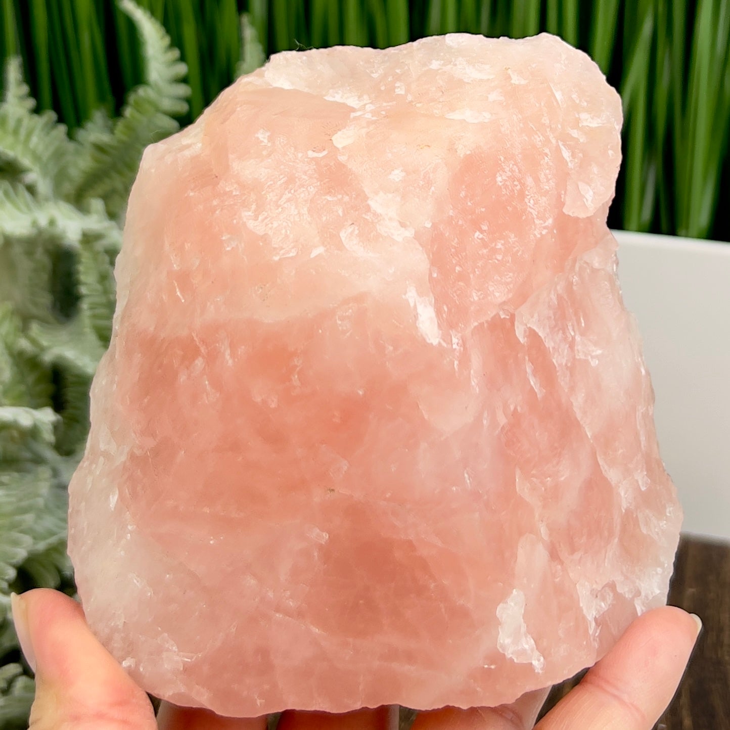Rose Quartz High Quality Natural Raw Specimen Crystal 760g