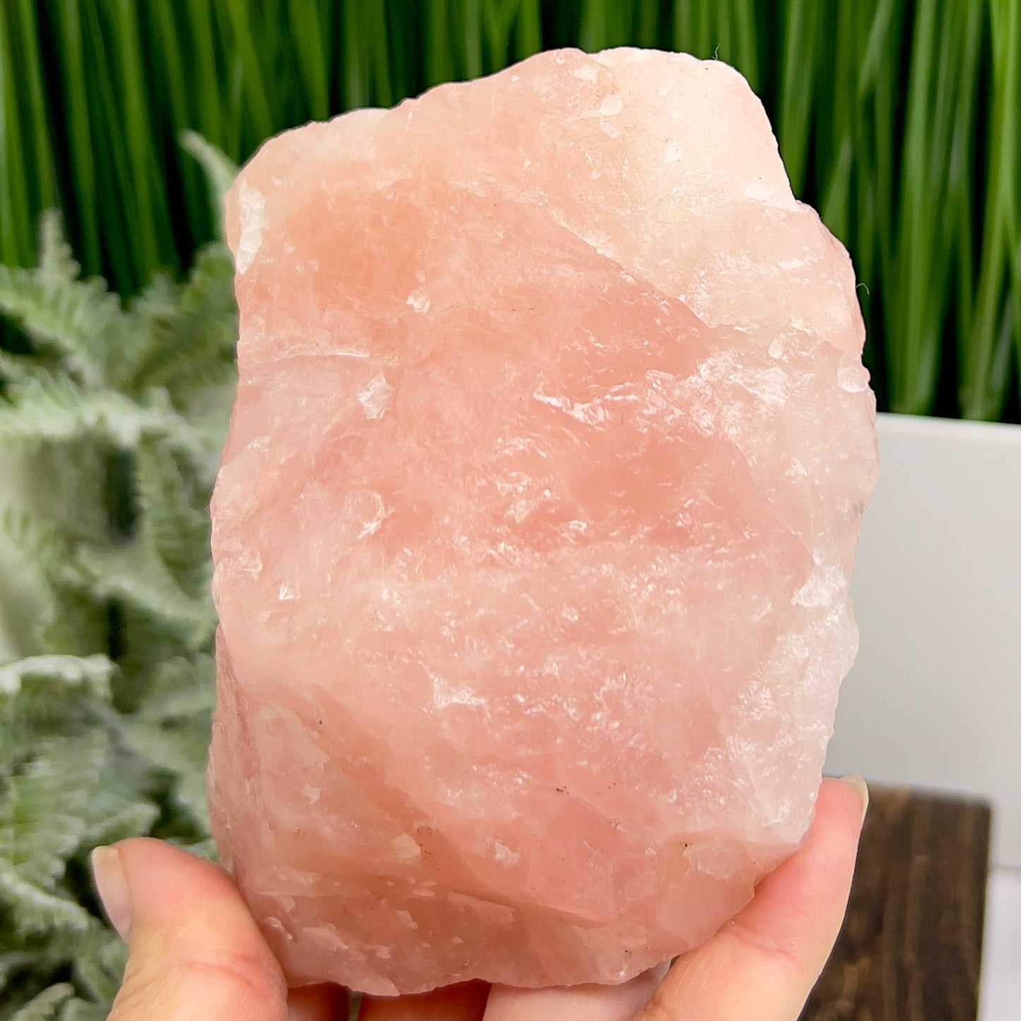 Rose Quartz High Quality Natural Raw Specimen Crystal 760g