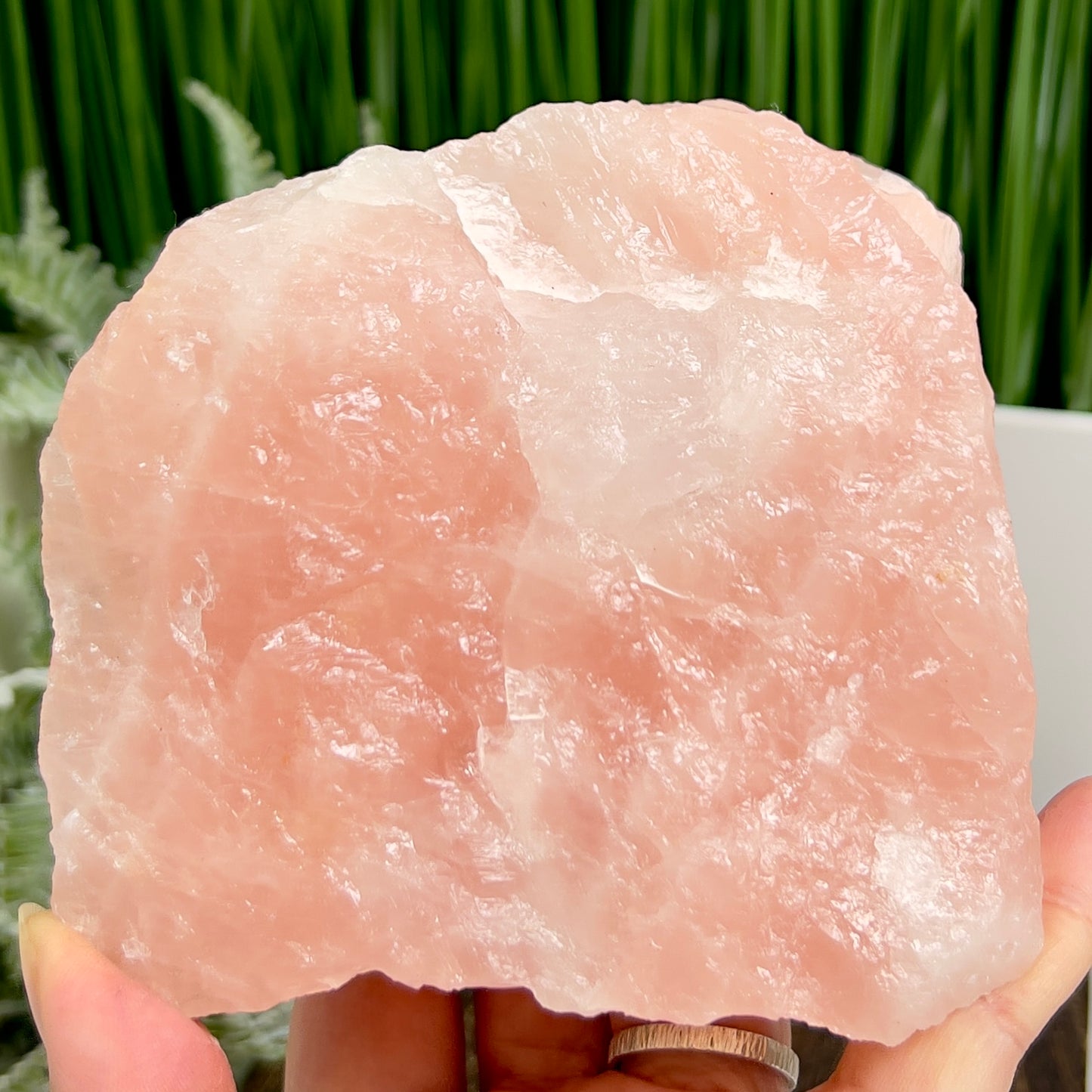 Rose Quartz High Quality Natural Raw Specimen Crystal 760g