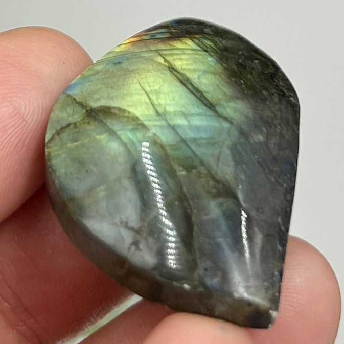 Labradorite Gemstone Cabochon DIY Jewellery Making Wire Wrapping Crystal 16g