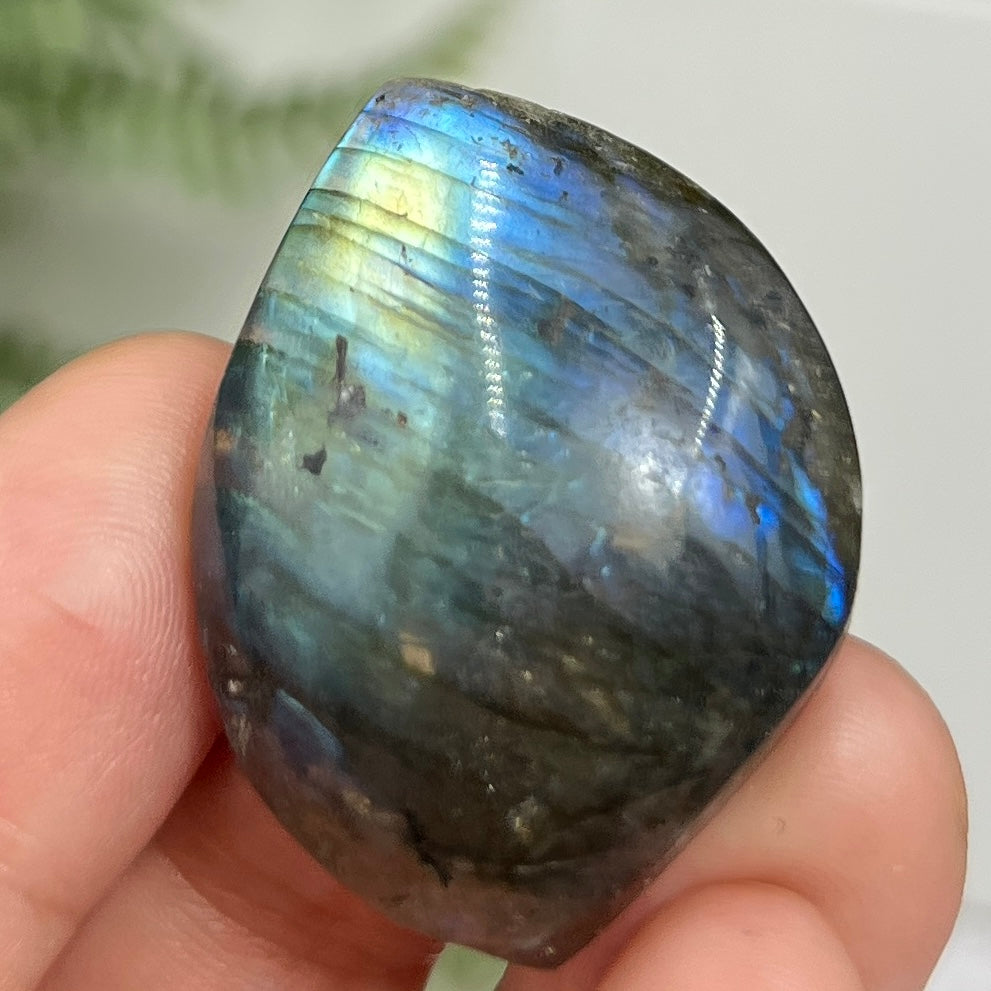 Labradorite Gemstone Cabochon DIY Jewellery Making Wire Wrapping Crystal 16g