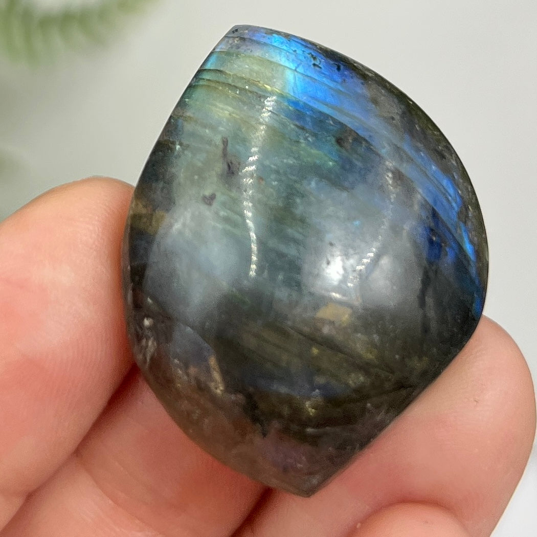 Labradorite Gemstone Cabochon DIY Jewellery Making Wire Wrapping Crystal 16g