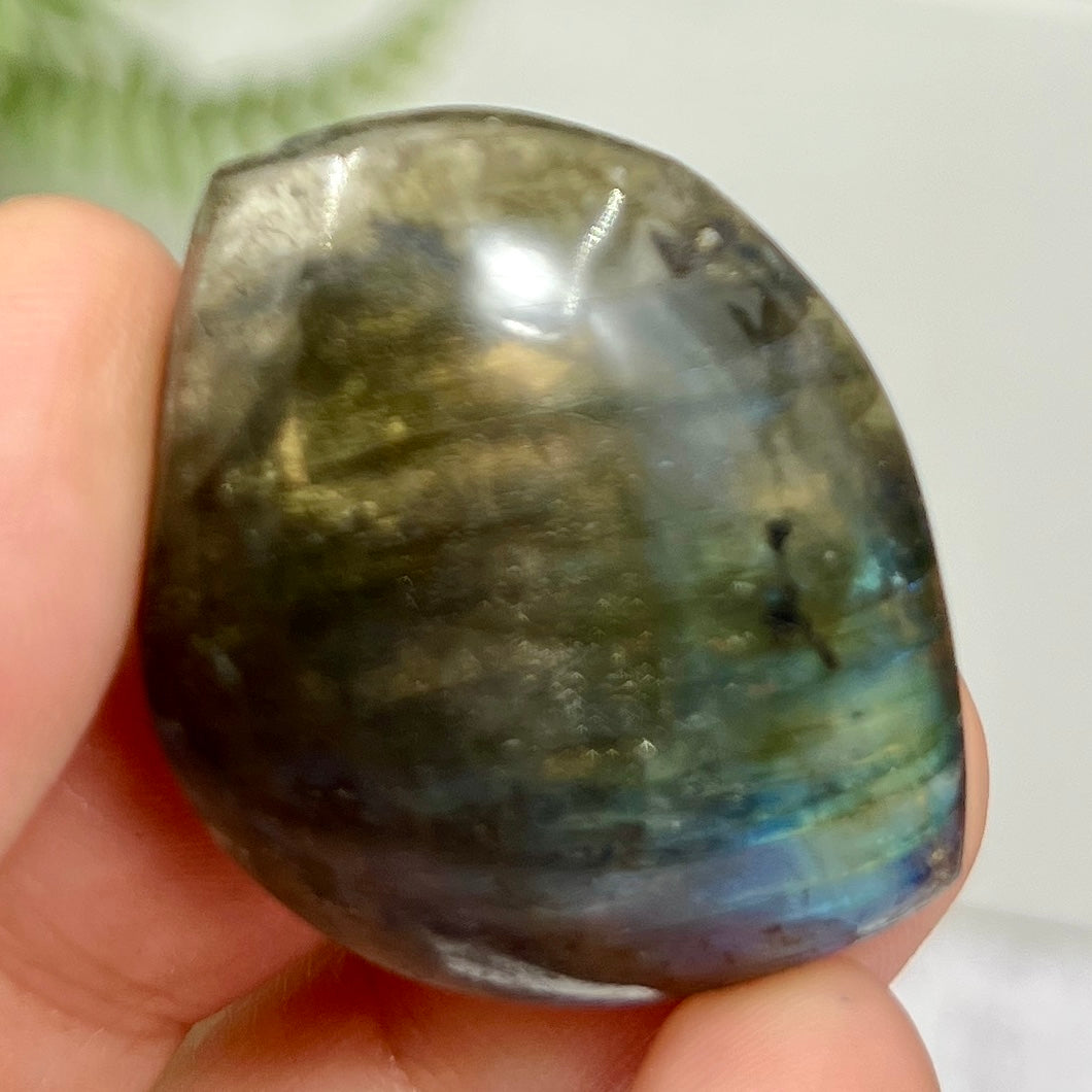 Labradorite Gemstone Cabochon DIY Jewellery Making Wire Wrapping Crystal 16g