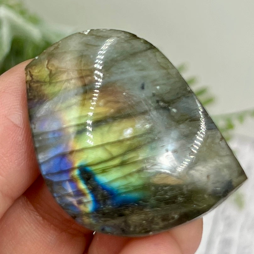 Labradorite Gemstone Cabochon DIY Jewellery Making Wire Wrapping Crystal 18g