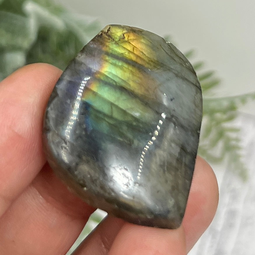 Labradorite Gemstone Cabochon DIY Jewellery Making Wire Wrapping Crystal 18g