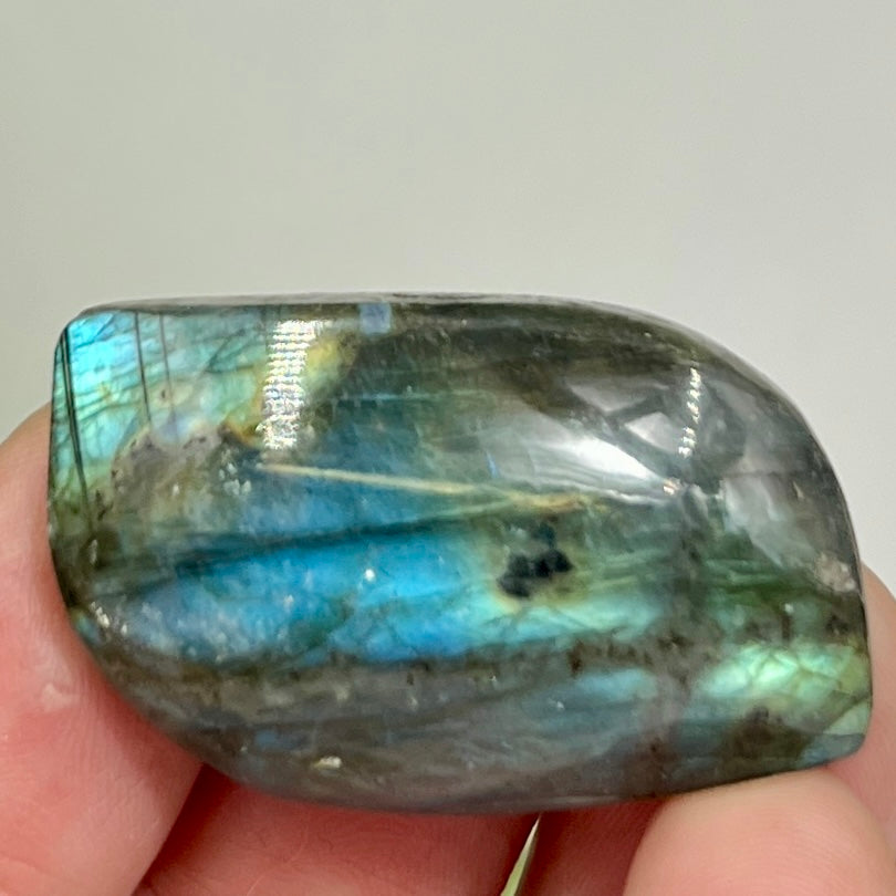 Labradorite Gemstone Cabochon DIY Jewellery Making Wire Wrapping Crystal 14g