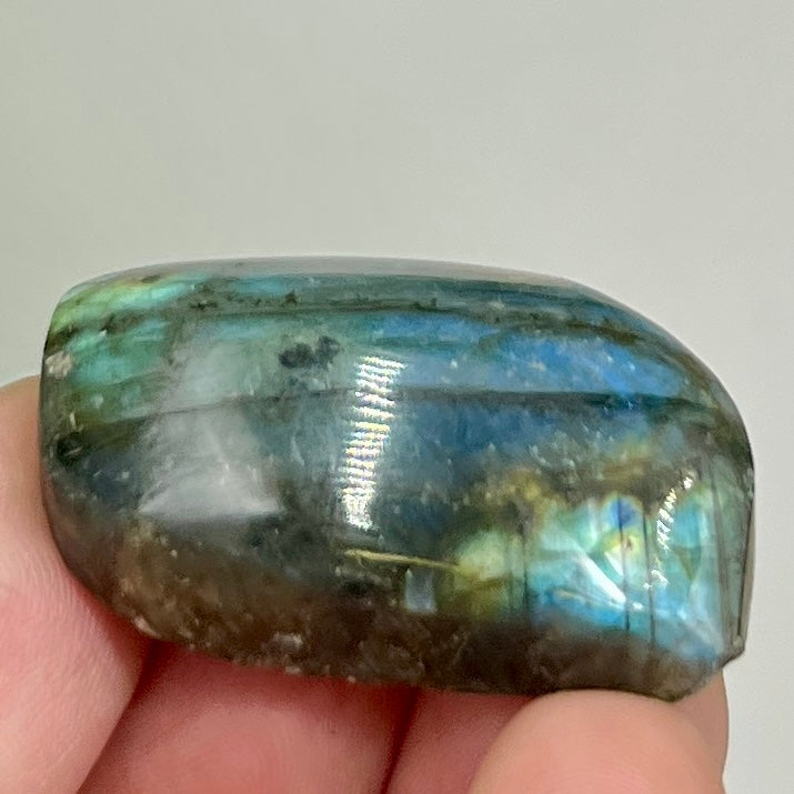 Labradorite Gemstone Cabochon DIY Jewellery Making Wire Wrapping Crystal 14g