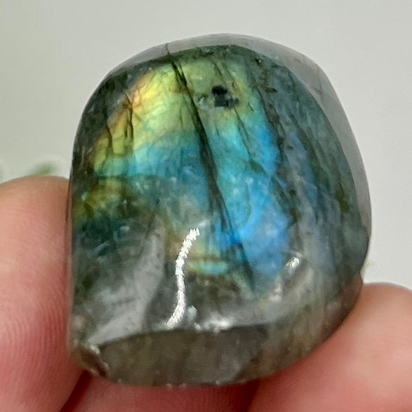 Labradorite Gemstone Cabochon DIY Jewellery Making Wire Wrapping Crystal 14g