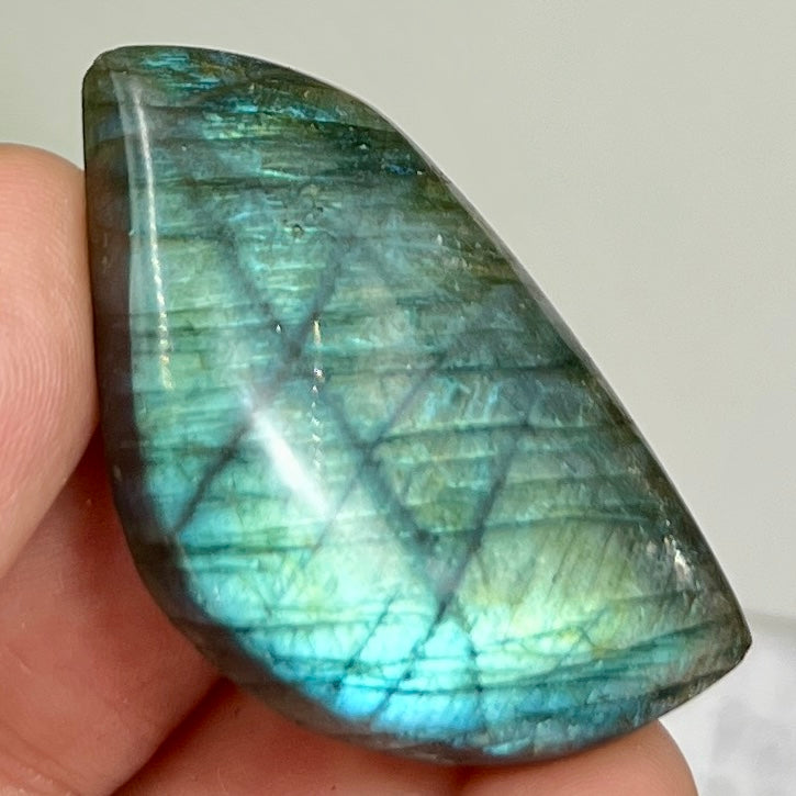 Labradorite Gemstone Cabochon DIY Jewellery Making Wire Wrapping Crystal 16g