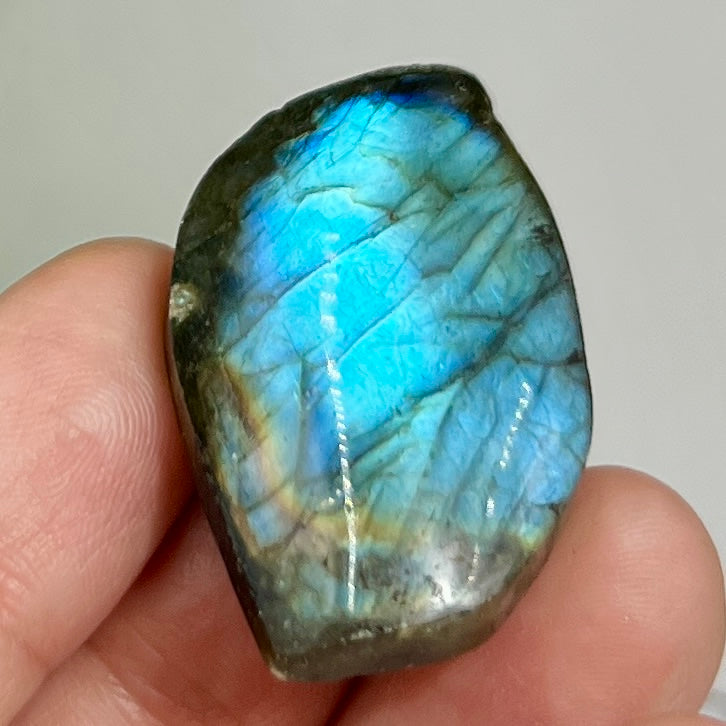 Labradorite Gemstone Cabochon DIY Jewellery Making Wire Wrapping Crystal 12g